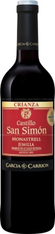 Кастильо Сан Симон Монастрель Крианца красное сухое, 0.75